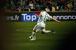 Olympique de Marseille - Girondins de Bordeaux 2007 2008 Samir Nasri.jpg