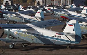 Orenburg Airlines Antonov An-2 fleet.jpg