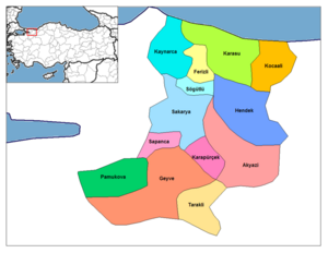 Sakarya districts.png