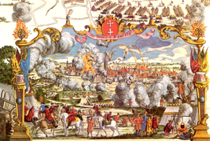 by russo-saxon forces in 1734