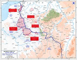 German gains in early 1918