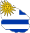 Flag-map of Uruguay.svg