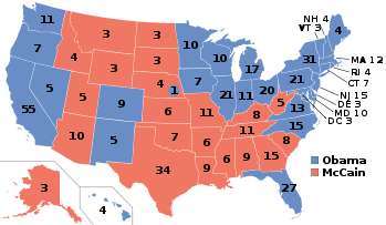 United States presidential election, 2008