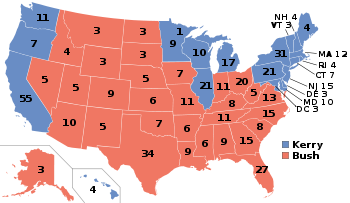 United States presidential election, 2004