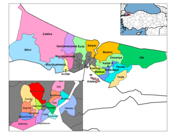 Districts of Istanbul