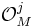 \mathcal{O}^j_M