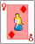 Playing card diamond Q.svg