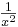 \tfrac{1}{x^2}