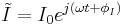 \ \tilde{I} = I_0e^{j(\omega t + \phi_I)}