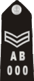 Police Sergeant's epaulette