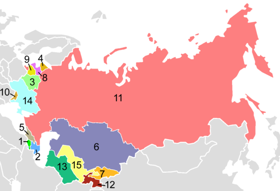 Republics of the Soviet Union