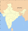 Thumbnail map of India with Delhi highlighted