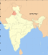 Thumbnail map of India with Punjab highlighted