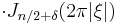 \cdot J_{n/2+\delta}(2\pi|\xi|)