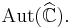 \mbox{Aut}(\widehat\mathbb C).