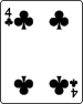 Playing card club 4.svg