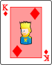 Playing card diamond K.svg