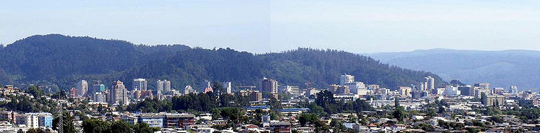 Panoramic Vista of Concepcion Center