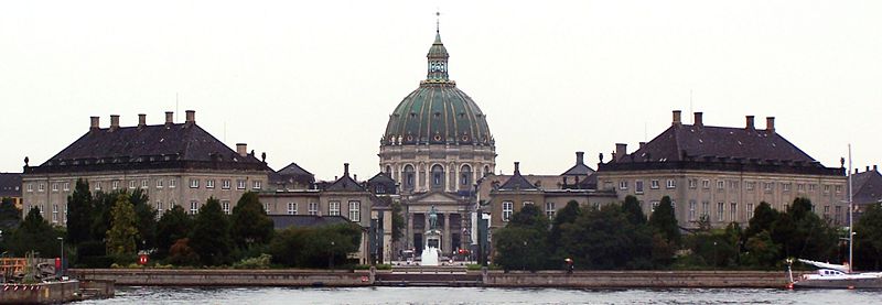 Panorama of The Palace and Fredricks Chruch