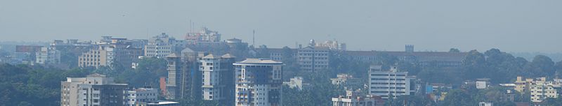 A 2007 panoramic view of Mangalore from Kadri