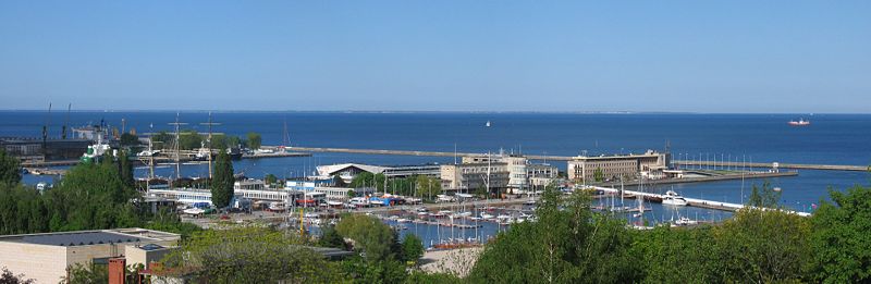 Marina in Gdynia.