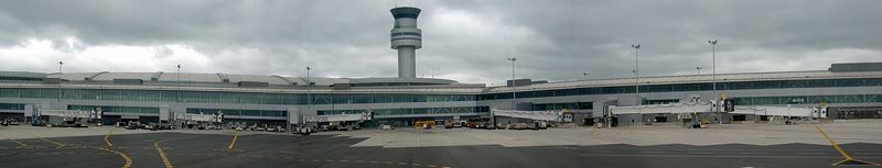 Terminal 1 seen from the tarmac