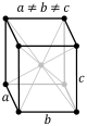 Orthorhombic, body-centered