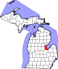 Map of Michigan