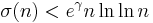 \sigma(n) < e^\gamma n \ln \ln n \,