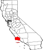 Santa Barbara County map