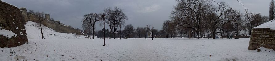 A panorama of the Lower Town.