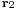 \scriptstyle{\mathbf{r}_2}