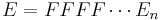 E=FFFF\cdots E_n 