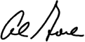 Al Gore's signature