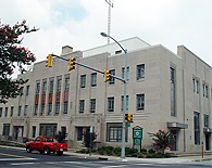 City hall in downtown Greenville, 2005