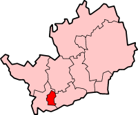 Watford within Hertfordshire