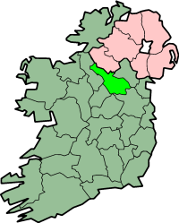 centerMap highlighting County Cavan