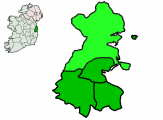 centerMap highlighting County of Fingal