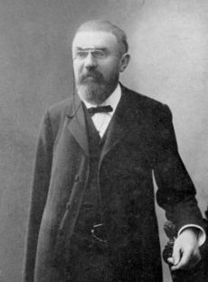 Jules Henri Poincaré (1854-1912). Photograph from the frontispiece of the 1913 edition of Last Thoughts.