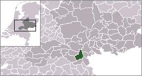 Location of Nijmegen