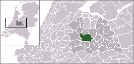 Location of Utrecht