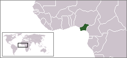 Location of Biafra