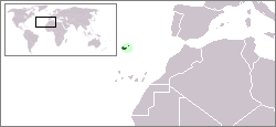 Location of Madeira