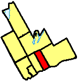 Map showing Oshawa's location in Durham Region