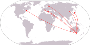 Melb sister cities map.png