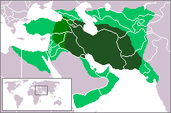 Extents of the Sassanid Empire