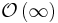 \mathcal{O}\left( {\infty} \right)