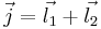 \vec{j} = \vec{l_1} + \vec{l_2}