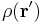 \rho(\mathbf{r^\prime})