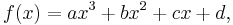 f(x)=ax^3+bx^2+cx+d,\,